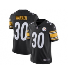 Men's Nike Pittsburgh Steelers #30 Jaylen Warren Black Vapor Untouchable Limited Stitched Jersey
