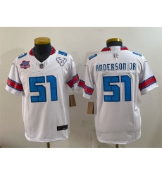 Youth Houston Texans #51 Will Anderson Jr. 2026 25th Anniversary F.U.S.E. Rivalries Collection Limited Stitched Football Jersey