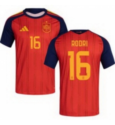Men 16 Spain Rodri World Cup 2026 Away Replica Jersey 1