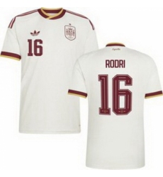 Men 16 Spain Rodri World Cup 2026 Away Replica Jersey 2