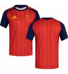 Men Spain Blank World Cup 2026 Away Replica Jersey 6