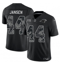 Men's Carolina Panthers #44 J. J. Jansen Black F.U.S.E. 2026 Salute to Service Limited Football Stitched Jersey