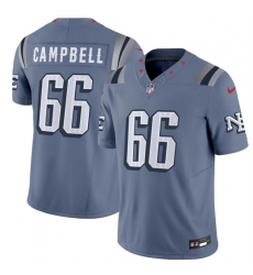 Men's New England Patriots #66 Will Campbell 2025 F.U.S.E. “Rivalries” Vapor Limited Football Stitched Jersey