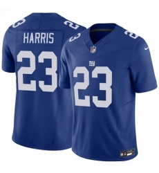 Men's New York Giants #23 Najee Harris Blue 2026 F.U.S.E. Vapor Untouchable Limited Football Stitched Jersey