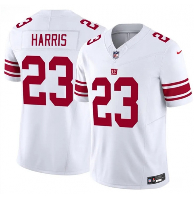 Men's New York Giants #23 Najee Harris White 2026 F.U.S.E. Vapor Untouchable Limited Football Stitched Jersey