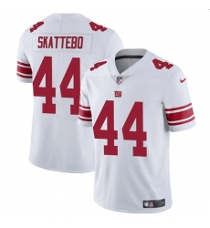 Men's New York Giants #44 Cam Skattebo White 2025 Draft Vapor Untouchable Limited Football Stitched Jersey