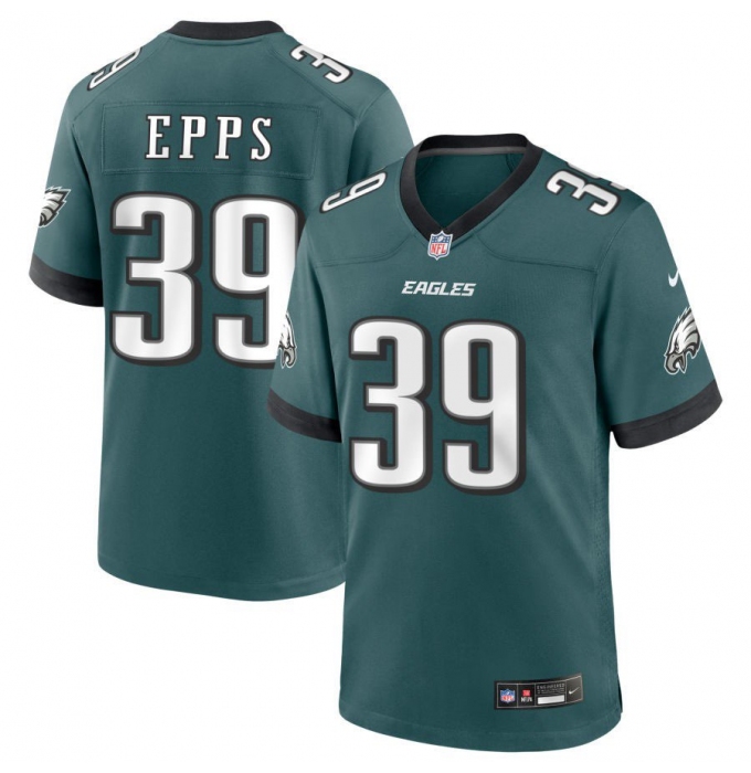 Men's Philadelphia Eagles #39 Marcus Epps Green 2025 Vapor Untouchable Limited Stitched Football Jersey