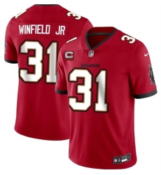 Men's Tampa Bay Buccaneers #31 Antoine Winfield Jr White 2026 With 4-Star C Vapor Limited Football Stitched Jersey