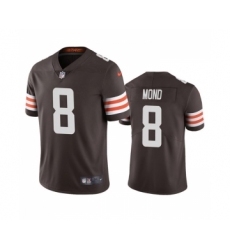 Men's Cleveland Browns #8 Kellen Mond Brown Vapor Untouchable Limited Stitched Jersey