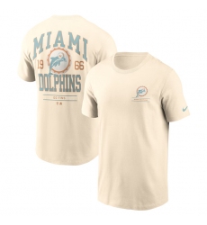 Men's Miami Dolphins Natural Freestyle Essential T-Shirt