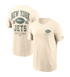 Men's New York Jets Natural Freestyle Essential T-Shirt