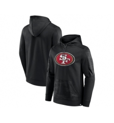 Men's San Francisco 49ers Black On The Ball Pullover Hoodie