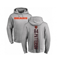 Football Chicago Bears #84 Cordarrelle Patterson Ash Backer Pullover Hoodie