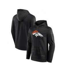 Men's Denver Broncos Black On The Ball Pullover Hoodie