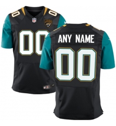 Men's Jacksonville Jaguars Nike Black Custom Elite Jersey