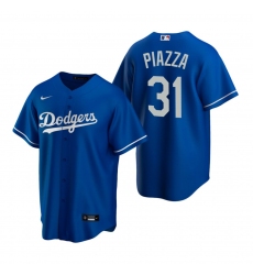 Men's Nike Los Angeles Dodgers #31 Mike Piazza Royal Alternate Stitched Baseball Jersey