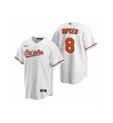 Women's Baltimore Orioles #8 Cal Ripken Jr. Nike White 2020 Replica Home Jersey