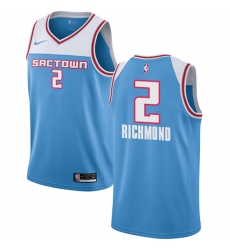 Youth Nike Sacramento Kings #2 Mitch Richmond Swingman Blue NBA Jersey - 2018 19 City Edition