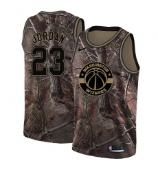 Men's Nike Washington Wizards #23 Michael Jordan Camo NBA Swingman Realtree Collection Jersey