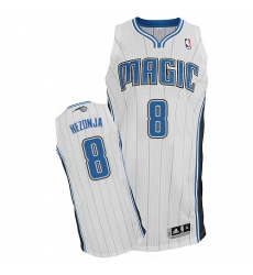 Men's Adidas Orlando Magic #8 Mario Hezonja Authentic White Home NBA Jersey