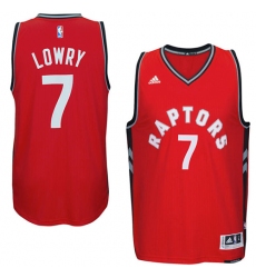 Youth Adidas Toronto Raptors #7 Kyle Lowry Swingman Red NBA Jersey