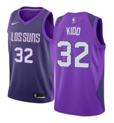 Women's Nike Phoenix Suns #32 Jason Kidd Swingman Purple NBA Jersey - City Edition