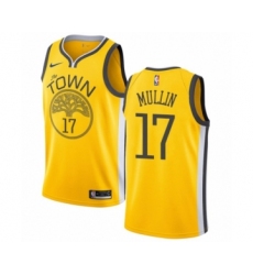 Women's Nike Golden State Warriors #17 Chris Mullin Yellow Swingman Jersey - Earned Edition