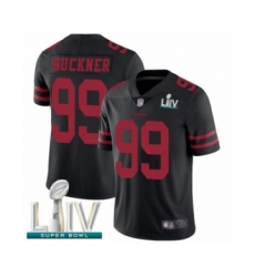Men's San Francisco 49ers #99 DeForest Buckner Black Alternate Vapor Untouchable Limited Player Super Bowl LIV Bound Football Jersey