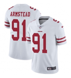 Youth Nike San Francisco 49ers #91 Arik Armstead White Vapor Untouchable Limited Player NFL Jersey