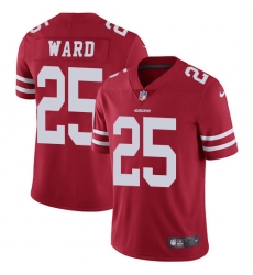 Youth Nike San Francisco 49ers #25 Jimmie Ward Red Team Color Vapor Untouchable Limited Player NFL Jersey