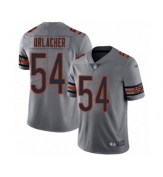 Youth Chicago Bears #54 Brian Urlacher Limited Silver Inverted Legend Football Jersey