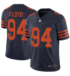 Men's Nike Chicago Bears #94 Leonard Floyd Navy Blue Alternate Vapor Untouchable Limited Player NFL Jersey