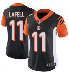 Women's Nike Cincinnati Bengals #11 Brandon LaFell Vapor Untouchable Limited Black Team Color NFL Jersey