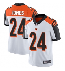Men's Nike Cincinnati Bengals #24 Adam Jones Vapor Untouchable Limited White NFL Jersey