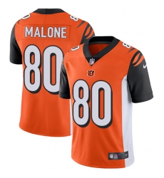 Youth Nike Cincinnati Bengals #80 Josh Malone Vapor Untouchable Limited Orange Alternate NFL Jersey