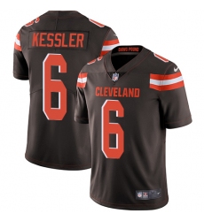 Men's Nike Cleveland Browns #6 Cody Kessler Brown Team Color Vapor Untouchable Limited Player NFL Jersey
