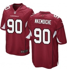 Youth Nike Arizona Cardinals #90 Robert Nkemdiche Game Red Team Color NFL Jersey