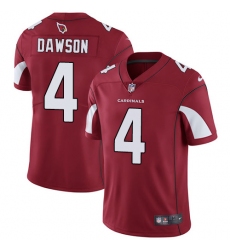 Youth Nike Arizona Cardinals #4 Phil Dawson Red Team Color Vapor Untouchable Limited Player NFL Jersey