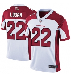 Youth Nike Arizona Cardinals #22 T. J. Logan White Vapor Untouchable Limited Player NFL Jersey