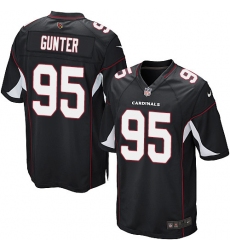 Men's Nike Arizona Cardinals #95 Rodney Gunter Game Black Alternate NFL Jersey