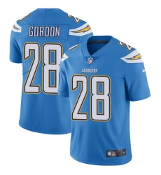 Youth Nike Los Angeles Chargers #28 Melvin Gordon Electric Blue Alternate Vapor Untouchable Limited Player NFL Jersey