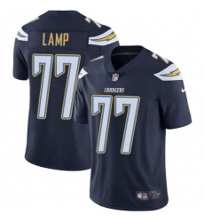 Men's Nike Los Angeles Chargers #77 Forrest Lamp Navy Blue Team Color Vapor Untouchable Limited Player NFL Jersey