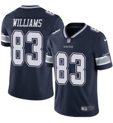 Youth Nike Dallas Cowboys #83 Terrance Williams Navy Blue Team Color Vapor Untouchable Limited Player NFL Jersey