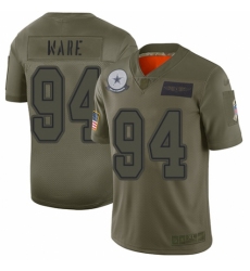 Women's Dallas Cowboys #94 DeMarcus Ware Limited Camo 2019 Salute to Service Football Jersey