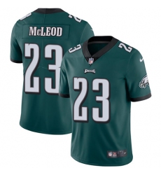 Men's Nike Philadelphia Eagles #23 Rodney McLeod Midnight Green Team Color Vapor Untouchable Limited Player NFL Jersey