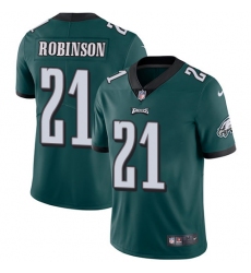 Men's Nike Philadelphia Eagles #21 Patrick Robinson Midnight Green Team Color Vapor Untouchable Limited Player NFL Jersey
