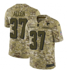 Youth Nike Atlanta Falcons #37 Ricardo Allen Limited Camo 2018 Salute to Service NFL Jersey