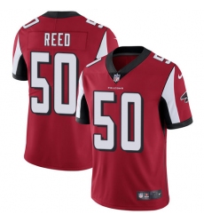 Men's Nike Atlanta Falcons #50 Brooks Reed Red Team Color Vapor Untouchable Limited Player NFL Jersey