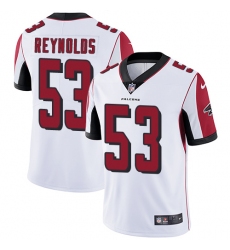 Men's Nike Atlanta Falcons #53 LaRoy Reynolds White Vapor Untouchable Limited Player NFL Jersey