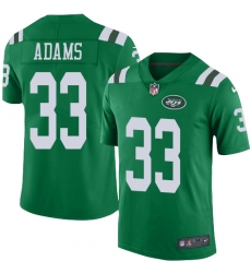 Youth Nike New York Jets #33 Jamal Adams Limited Green Rush Vapor Untouchable NFL Jersey